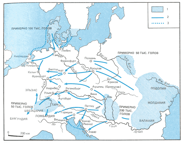 1600: European Trade Map